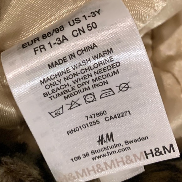 H&M Toddler Leopard Print Hat - Picture 4 of 7